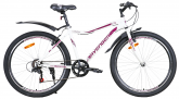 Велосипед AVENGER C260W /26" белый/фиолетовый, рама 17,5" /C260W-WT/PR-17.5(21)