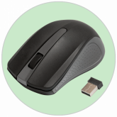 Мышь компьютерная Ritmix RMW-555 черная