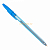 Авторучка шариковая синяя, масляные чернила, линия 0,7мм, пластик, арт. ОФ999; РШ300 (525-112)